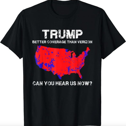 Trump Better Than Verizon Shirt Unisex Cotton Menswear